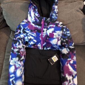 Under Armour Kids Purple and Blue Puffer Jacket